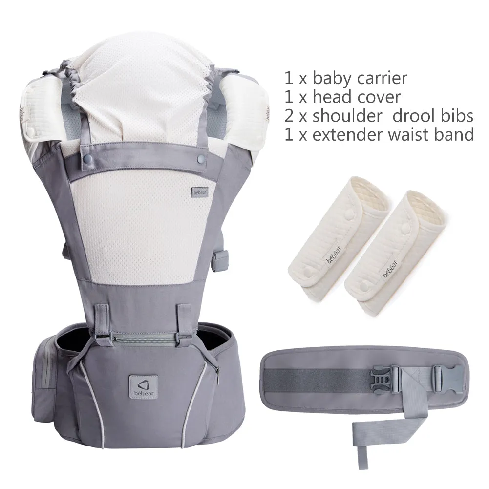 Bebamour New Style Designer Sling and Baby Carrier 2 in 1,Approved by U.S. Safety Standards