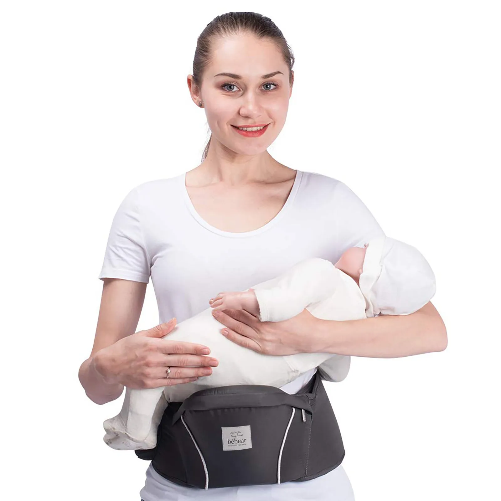 Bebamour New Style Designer Sling and Baby Carrier 2 in 1,Approved by U.S. Safety Standards