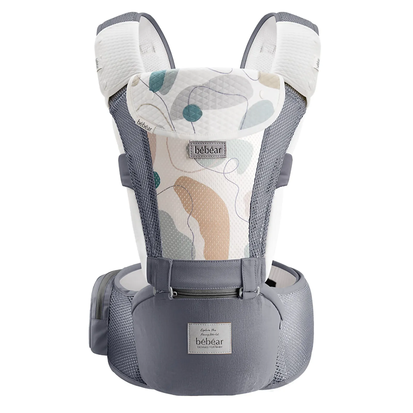 Bebamour New Style Designer Sling and Baby Carrier 2 in 1,Approved by U.S. Safety Standards