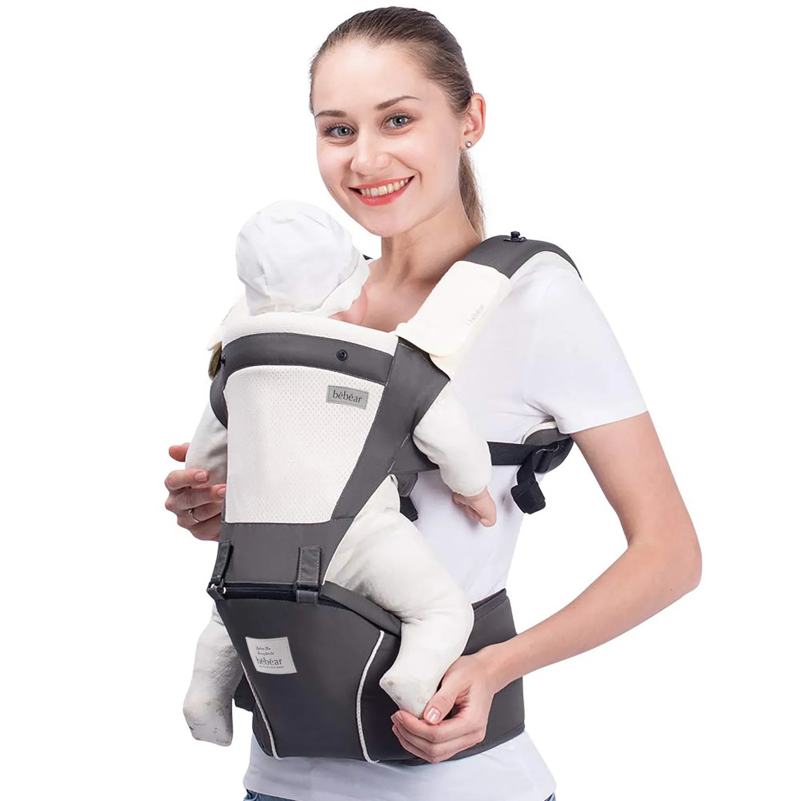 Bebamour New Style Designer Sling and Baby Carrier 2 in 1,Approved by U.S. Safety Standards