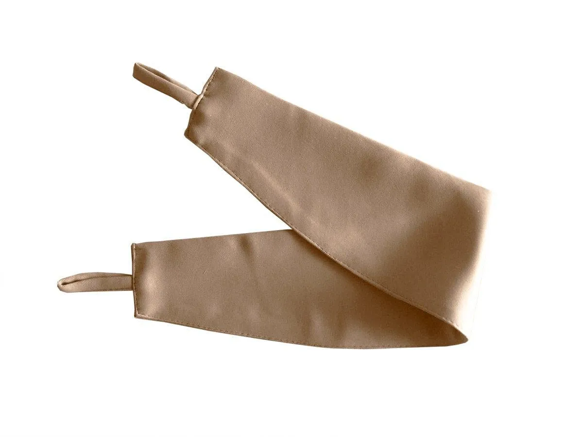 Cappuccino Ava Blackout Weave Curtain Panels With Tie Backs Pair (Set Of 2)