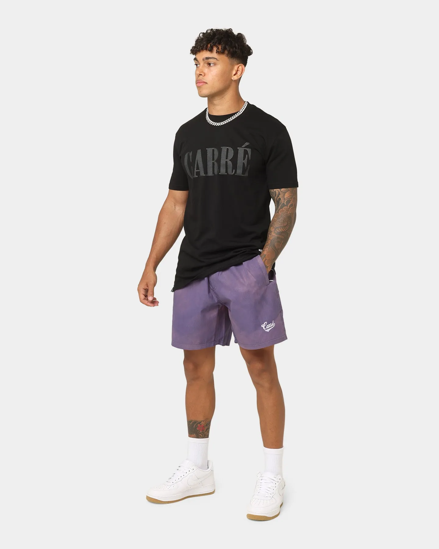 Carre Simplicité Reactive Shorts Navy/Red