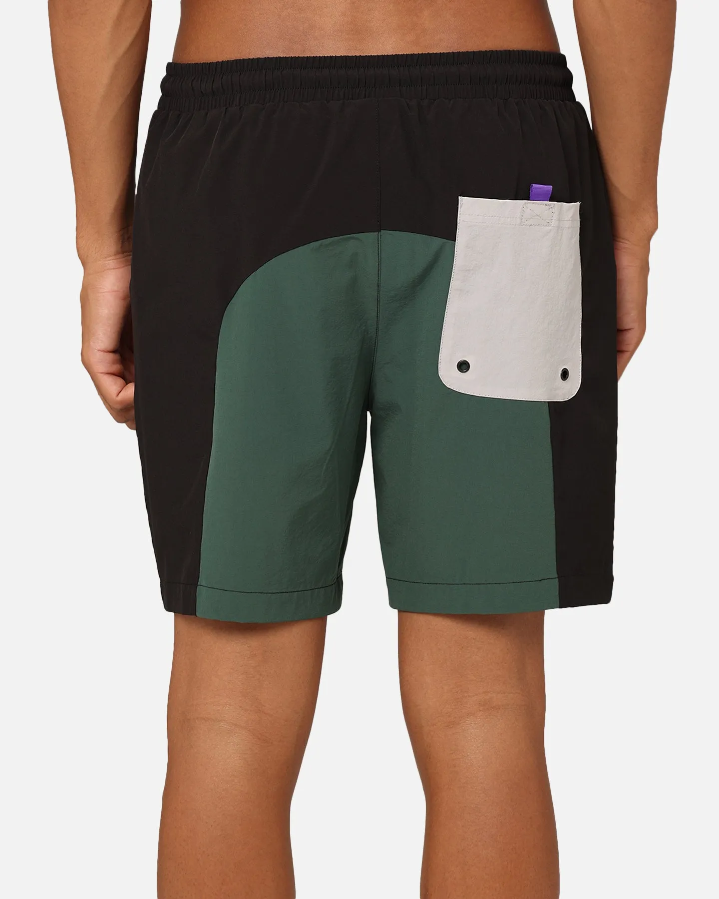 Carre Two Tone Shorts Black/Green