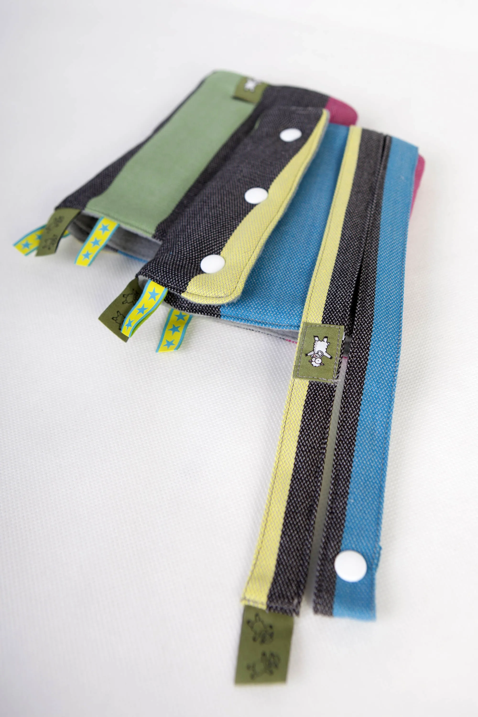 LennyLamb Drool Pads & Reach Straps Set - Night