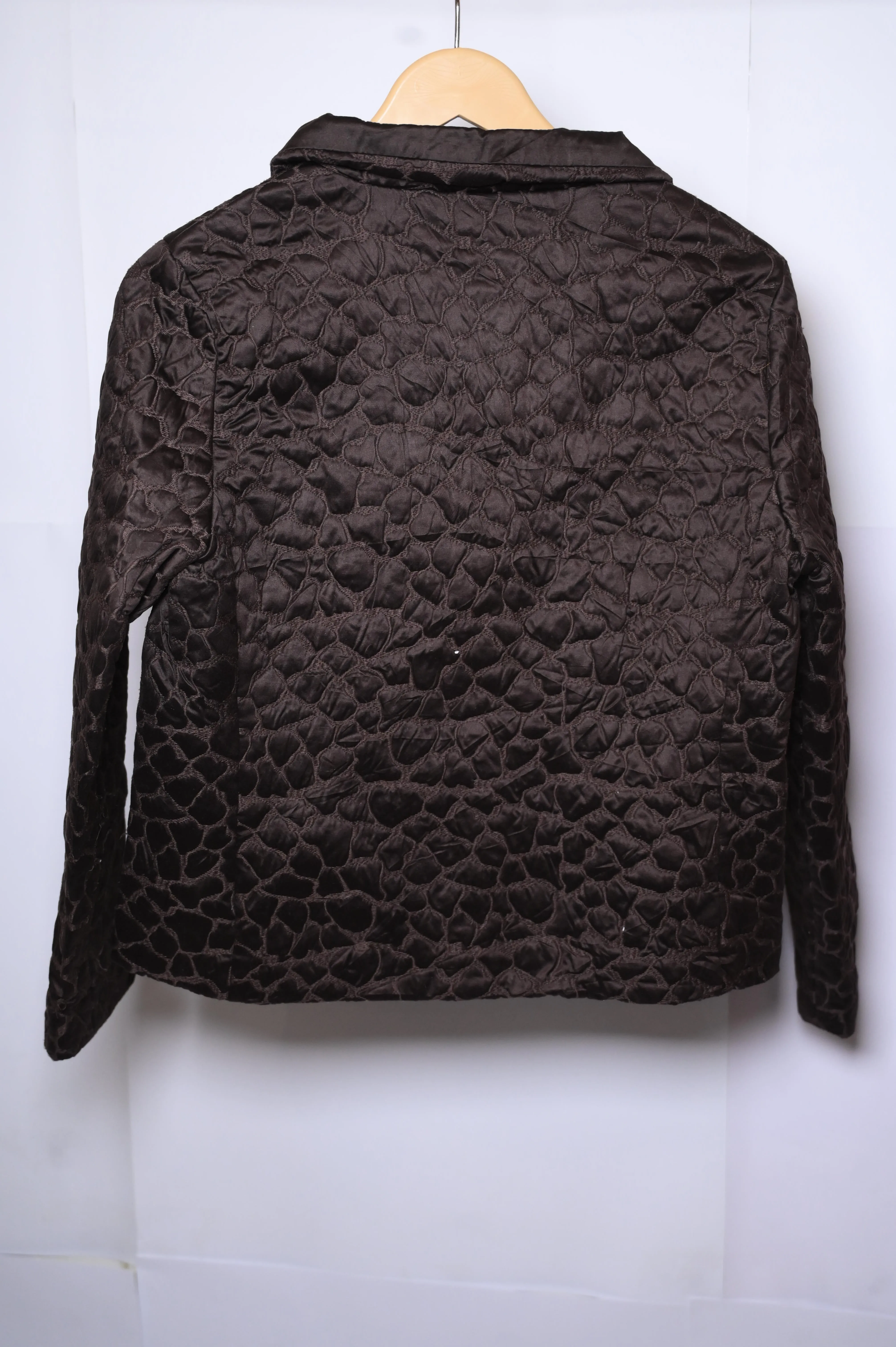 Minuet Brown Zipper Jacket