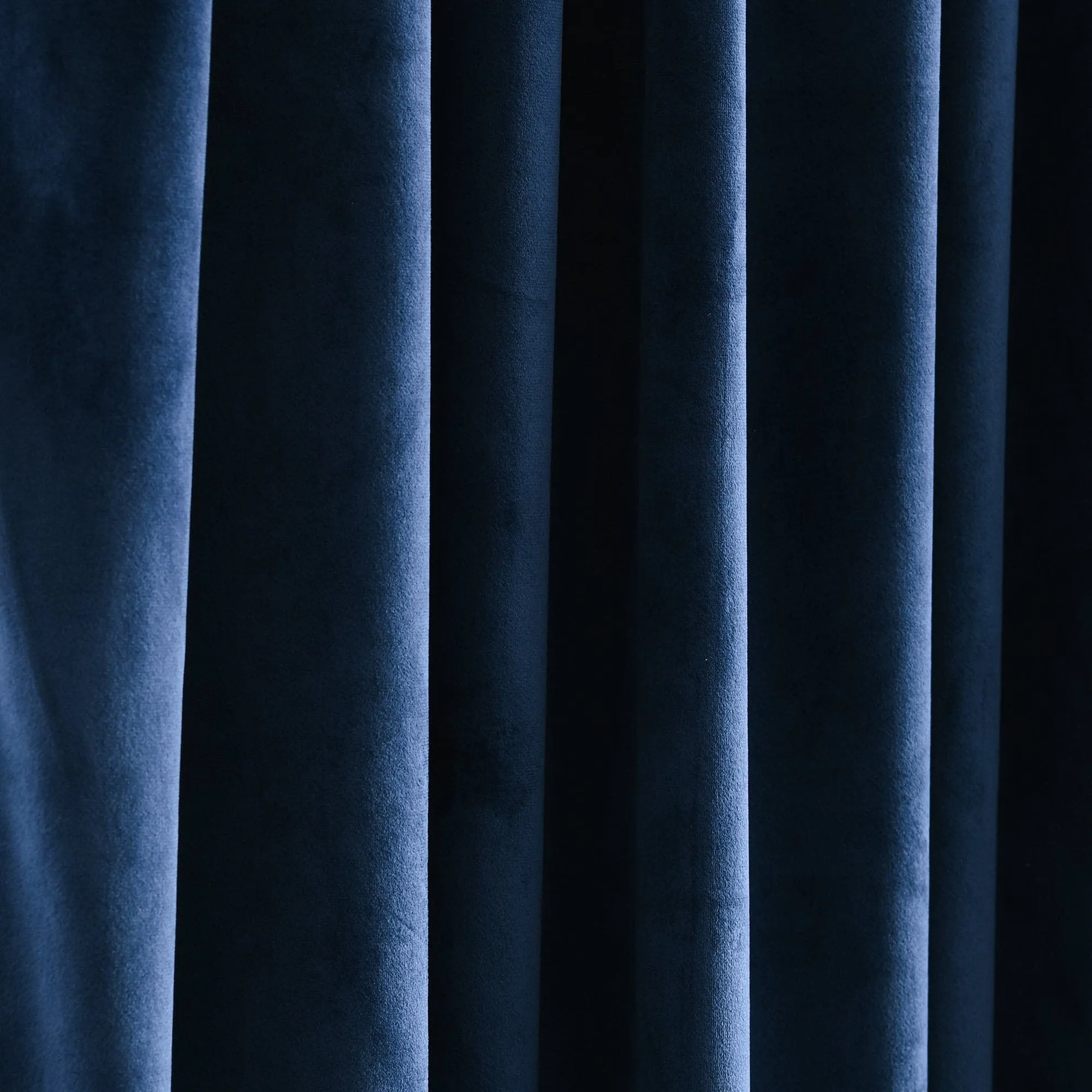 Prima Velvet Solid Back Tab Rod Pocket Light Filtering Window Curtain Panel Set